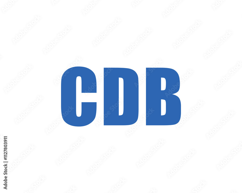 CDB logo design vector template. CDB CDB logo design vector template. CDB