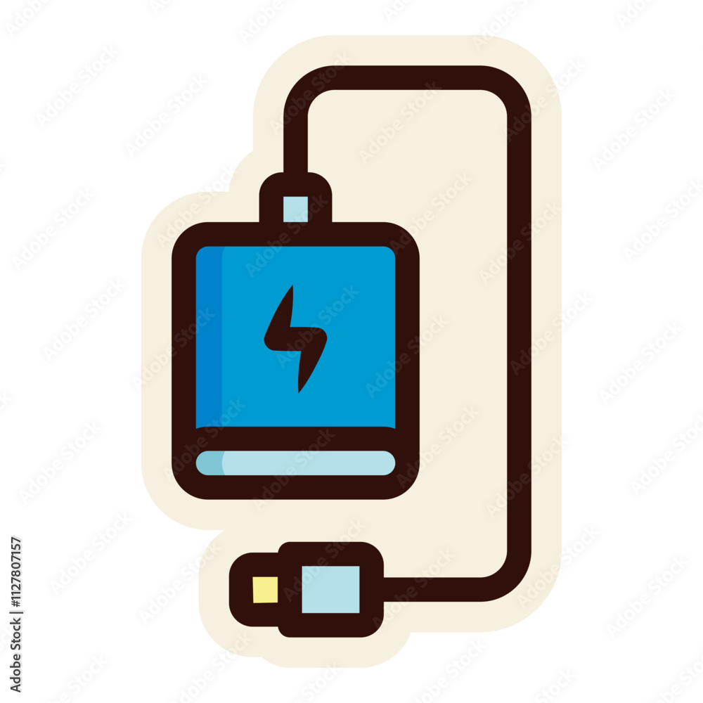 power bank sticker power bank sticker
