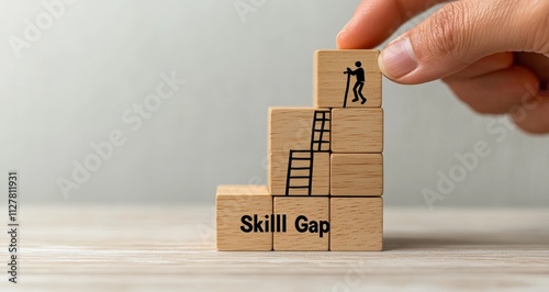 Skill Gap Analysis Identifying Skills Competencies Training Development Strategies Improvement Evaluation Growth Assessment photo