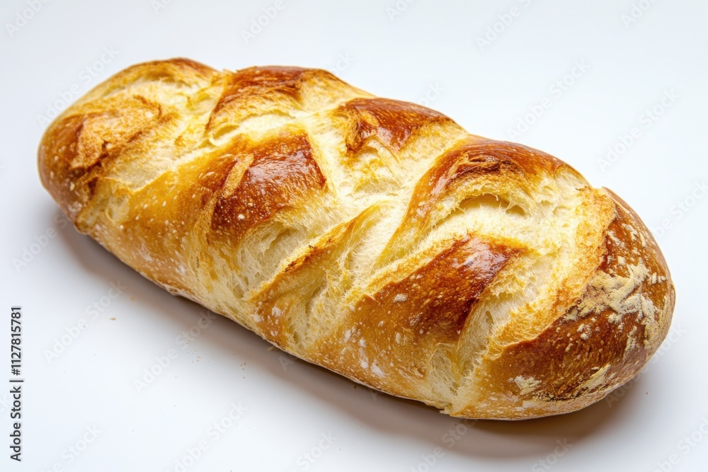 toasted bread on a white background toasted bread on a white background
