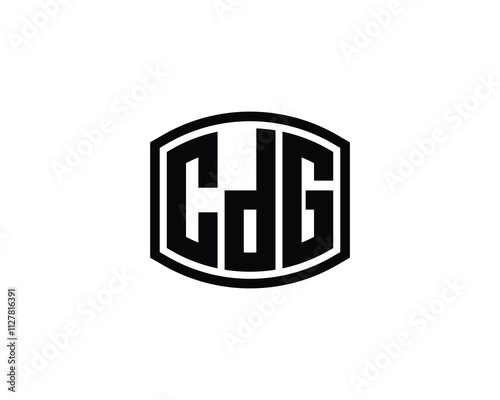 CDG logo design vector template. CDG photo