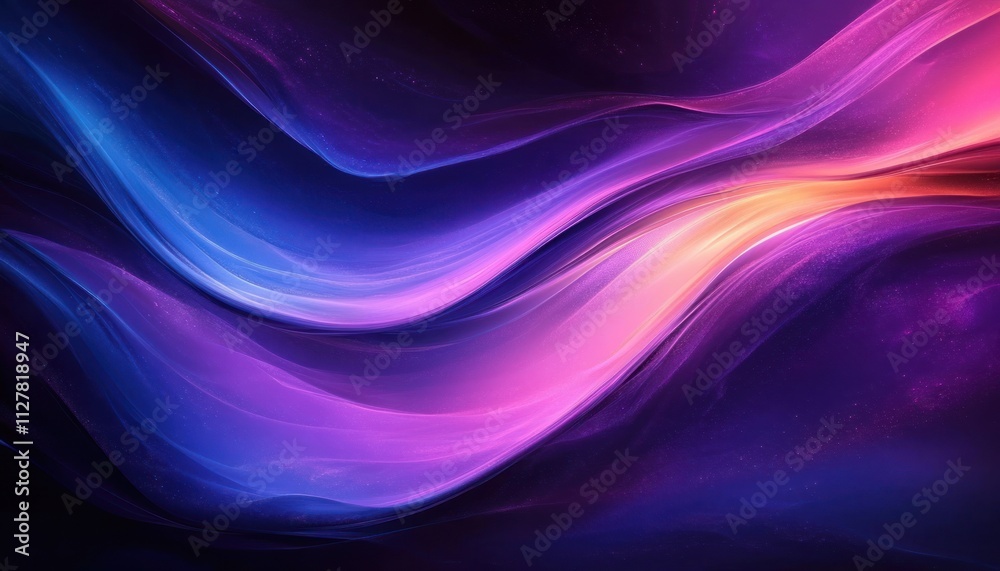 Vibrant Abstract Wave Design Fluid Art Background Vibrant Abstract Wave Design Fluid Art Background