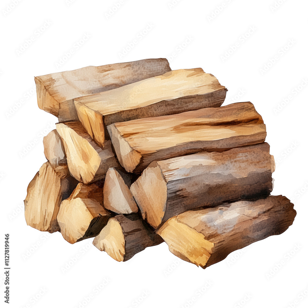 Stack of Timber Logs for Rustic Decor Stack of Timber Logs for Rustic Decor