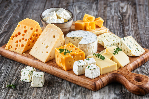 Artisan Cheese Platter with Rustic Elegance