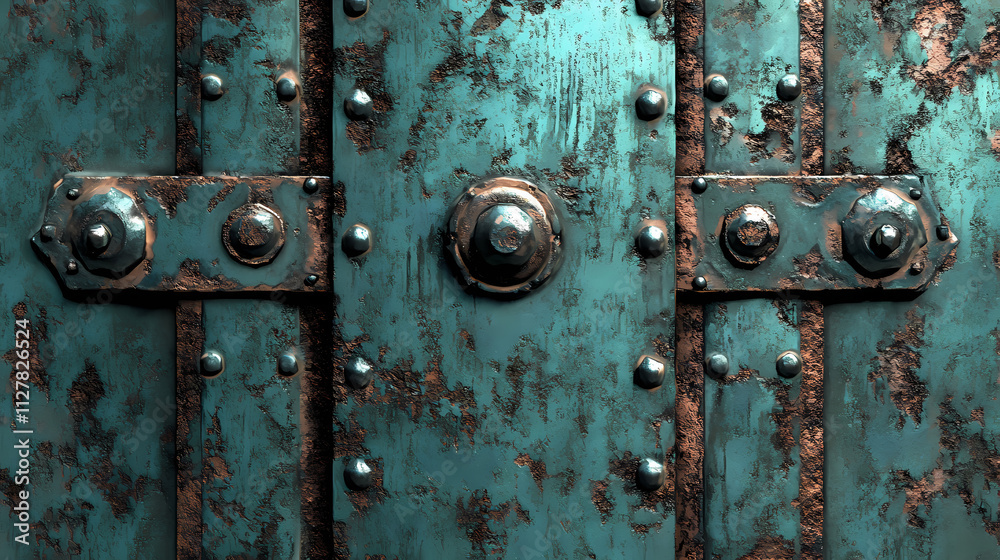 Weathered bronze texture. Verdigris. Illustration Weathered bronze texture. Verdigris. Illustration