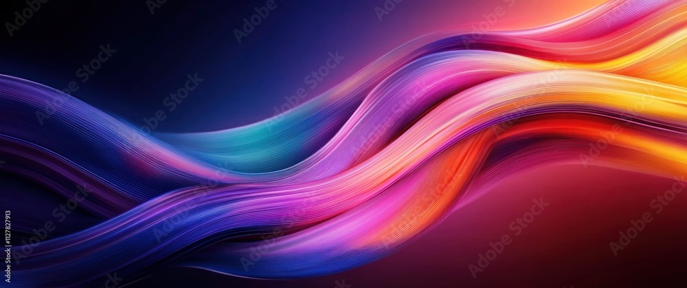 Colorful Abstract Swirl Background with Fluid Motion and Soft Glowing Light Colorful Abstract Swirl Background with Fluid Motion and Soft Glowing Light