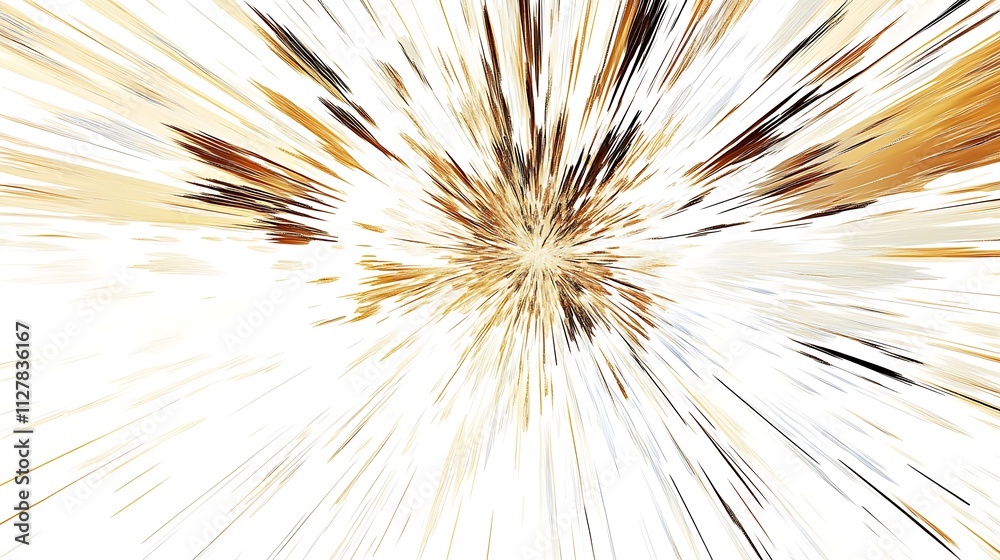 Naklejka premium Minimalist Fireworks for a Modern New Year’s Celebration