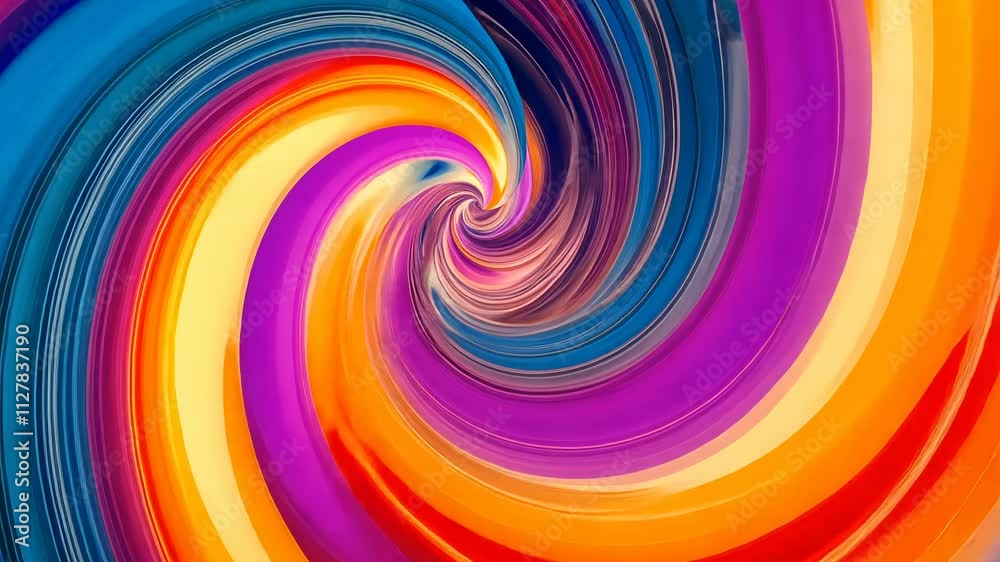 Colorful abstract swirl with vibrant hues Colorful abstract swirl with vibrant hues