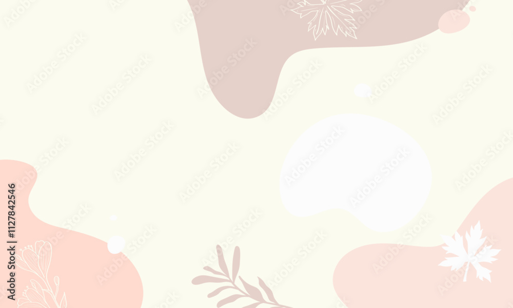 Hand drawn minimal background. Hand drawn abstract shape background Hand drawn minimal background. Hand drawn abstract shape background