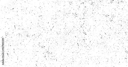Grunge black and white seamless pattern. Monochrome abstract texture. Black grainy noise grunge wall background. ector illustration.