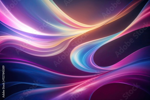 Wallpaper Mural Vibrant Ethereal Background Design with Flowing Luminous Colors Torontodigital.ca