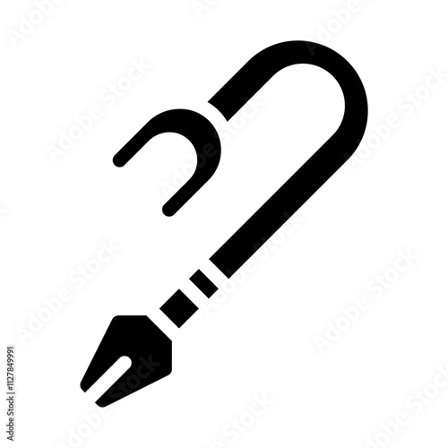Crowbar solid icon