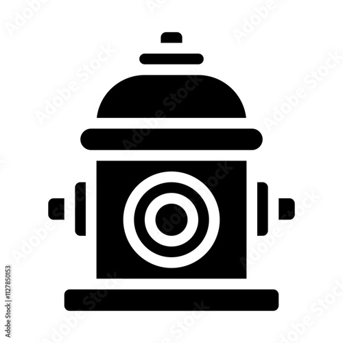 Hydrant solid icon