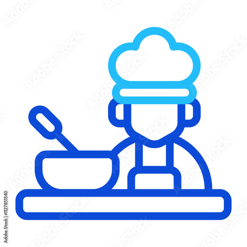 Cooking duoline icon