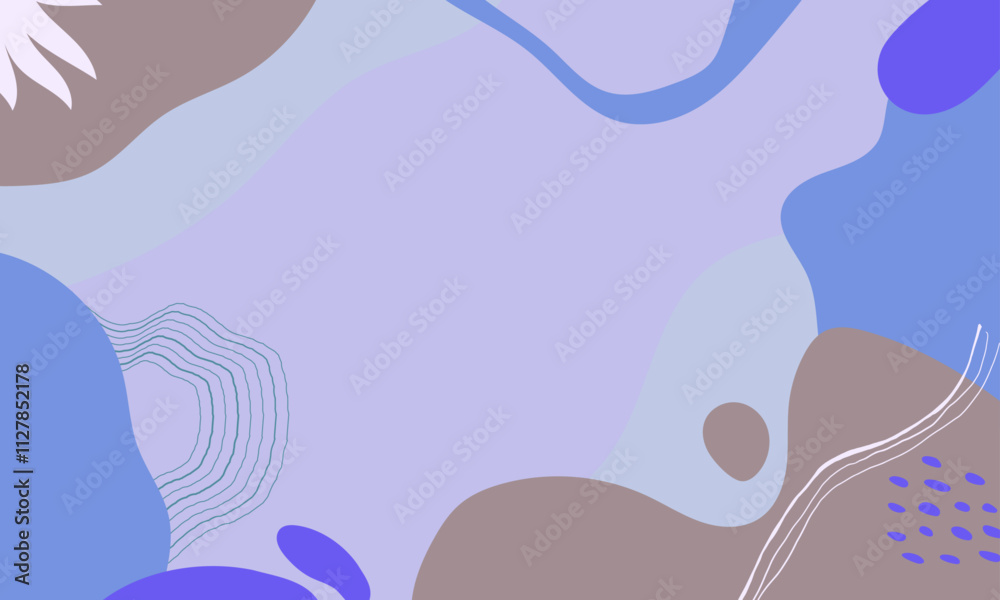Hand drawn minimal background. Hand drawn abstract shape background Hand drawn minimal background. Hand drawn abstract shape background