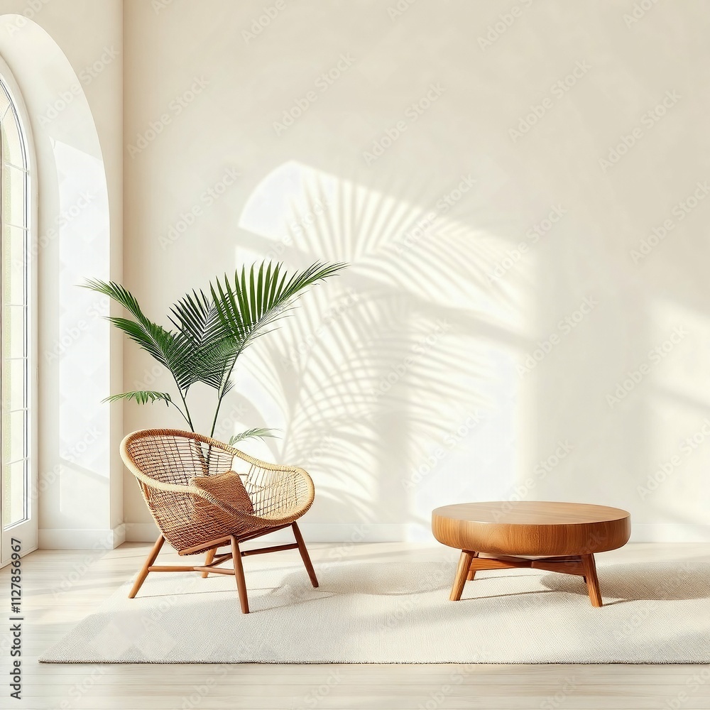 modern living room with armchair modern living room with armchair