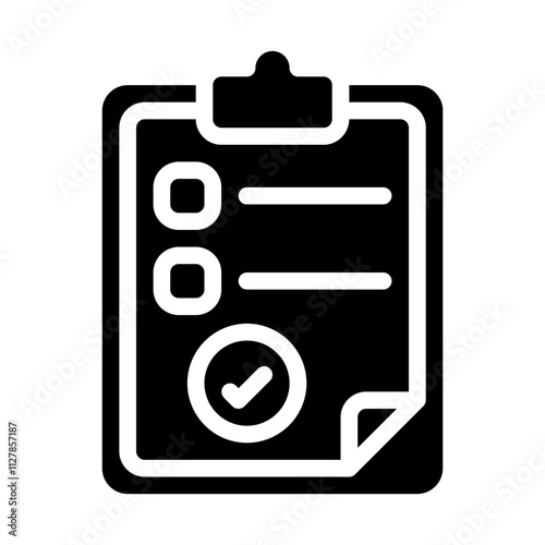 Compliance solid icon