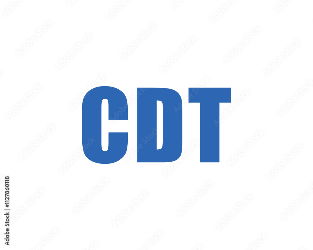 CDT logo design vector template. CDT CDT logo design vector template. CDT