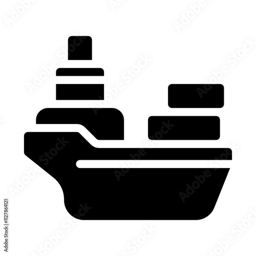 Barge solid icon