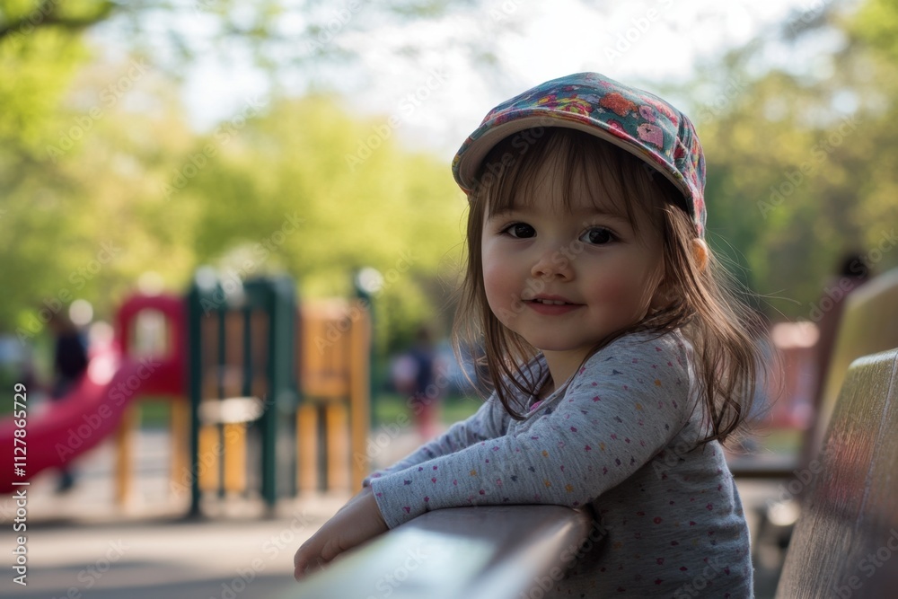 portrait of a little girl
