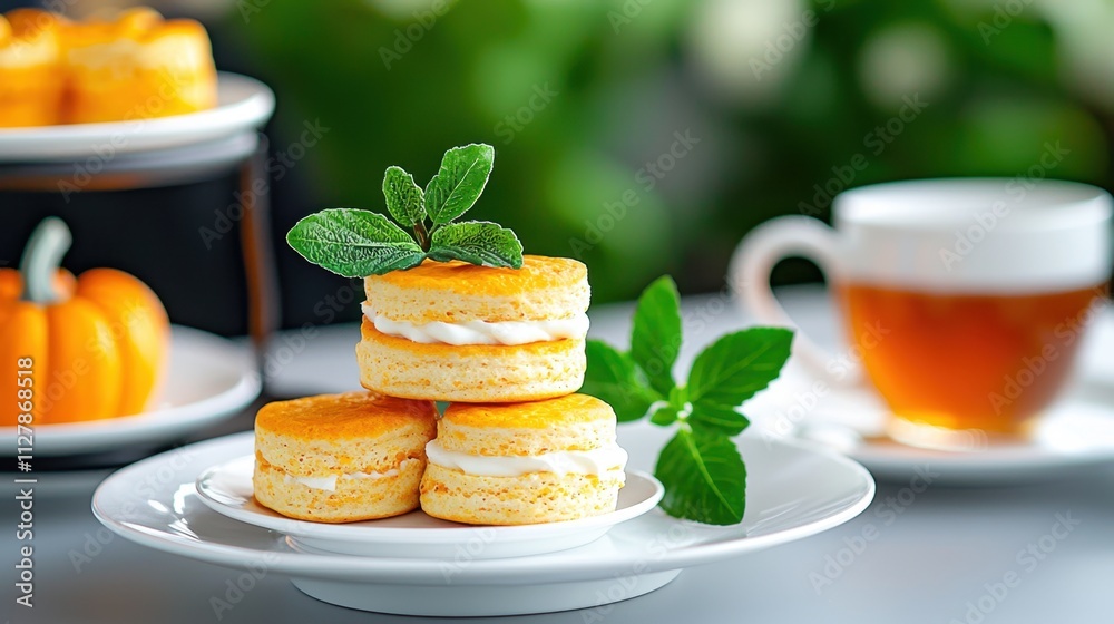Imagine a magical Halloween tea party filled with spooky decorations, eerie music, and delicious treats like pumpkin scones and blood orange tea Imagine a magical Halloween tea party filled with spooky decorations, eerie music, and delicious treats like pumpkin scones and blood orange tea