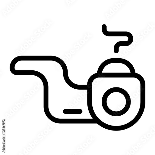 Smoking Pipe line icon