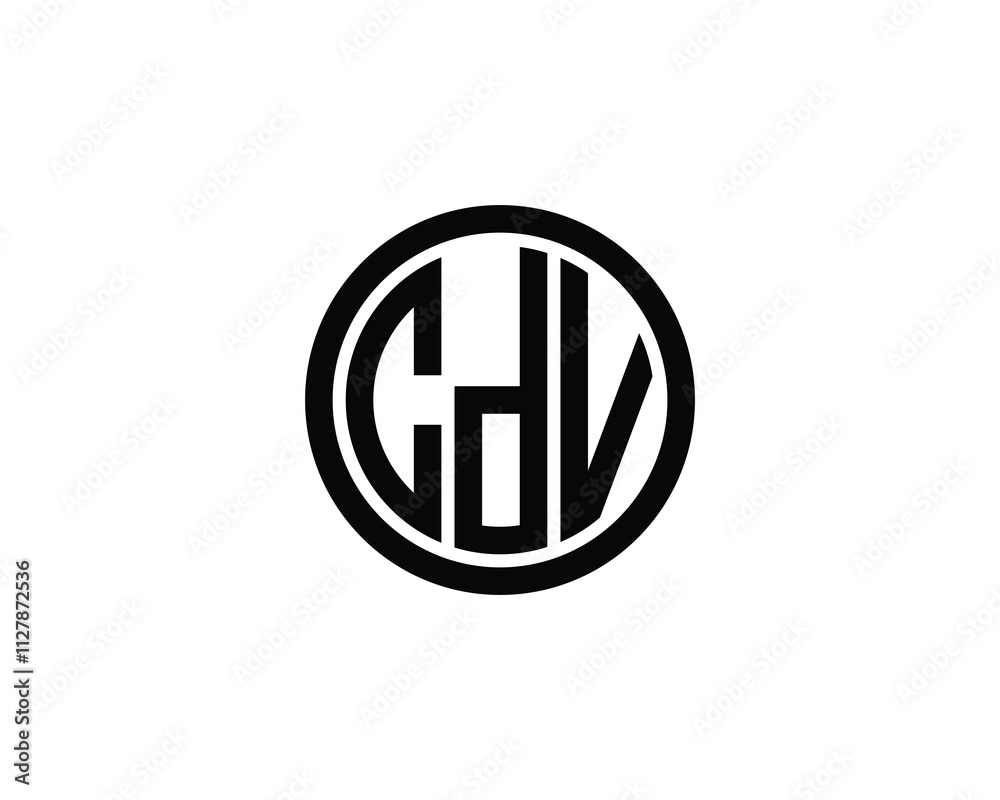 CDV Logo design vector template. CDV CDV Logo design vector template. CDV