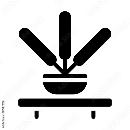 Incense solid icon