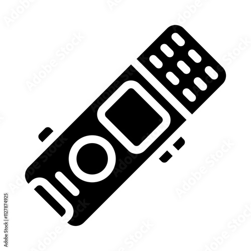 Voice Recorder solid icon