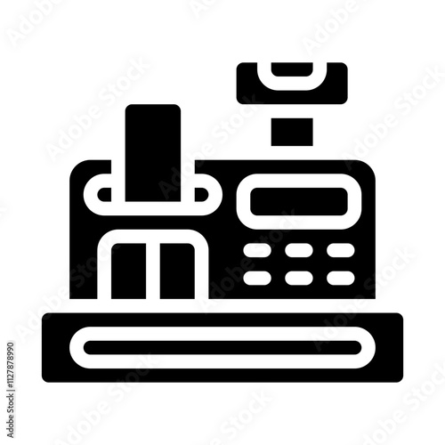 Cash Register solid icon