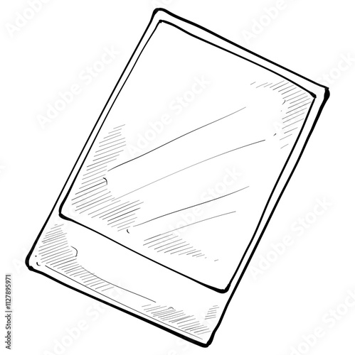 polaroid handdrawn illustration