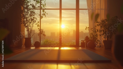 Peaceful Sunset Retreat: A Cozy Window to Nature's Embrace
