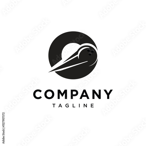 Letter O Bowling Logo Icon Vector