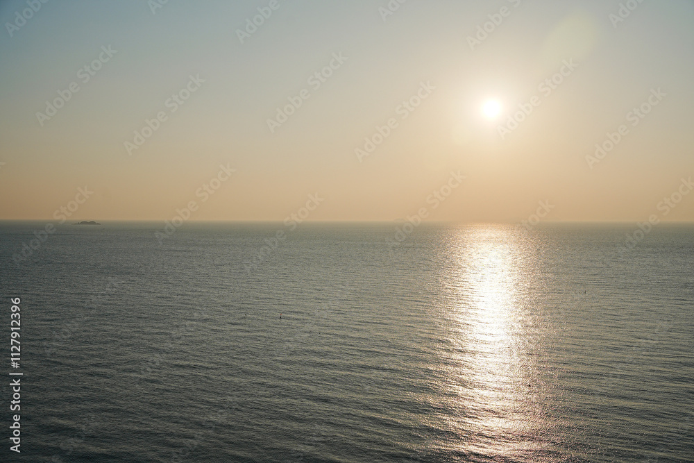 Obraz premium the setting sun