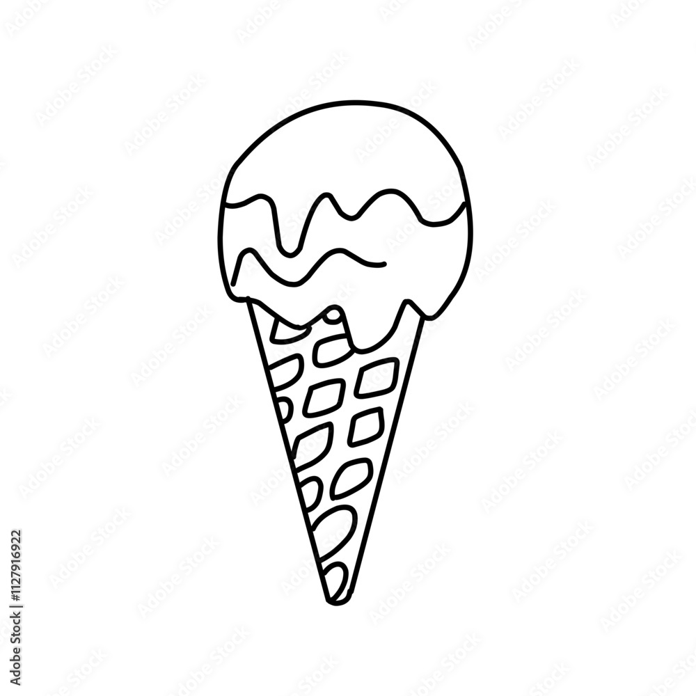 ice cream vector line icon ice cream vector line icon