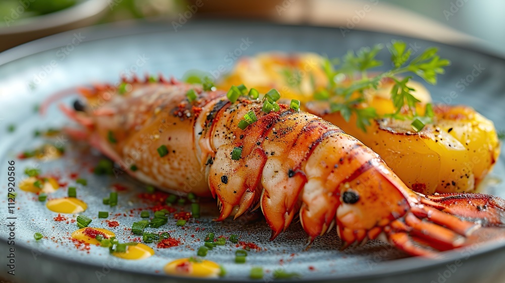 serving super delicious lobster dishes with an attractive appearance serving super delicious lobster dishes with an attractive appearance