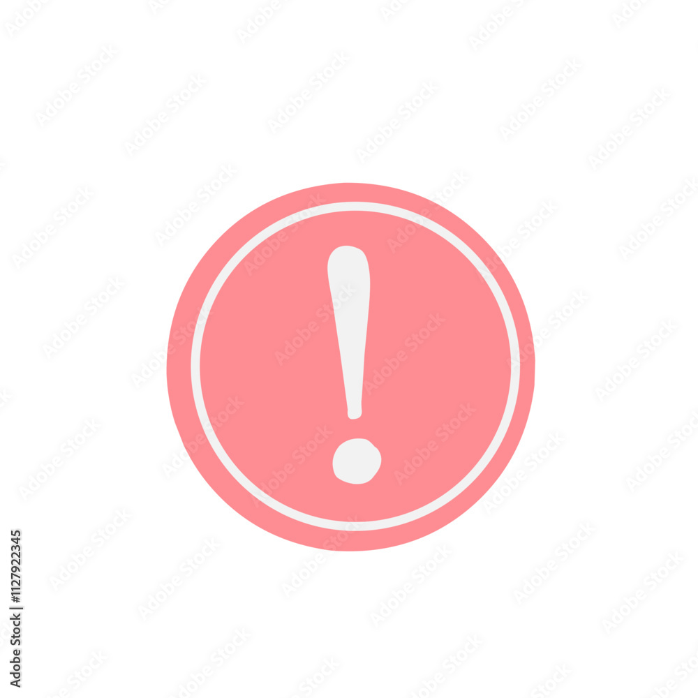Warning sign Illustration Warning sign Illustration