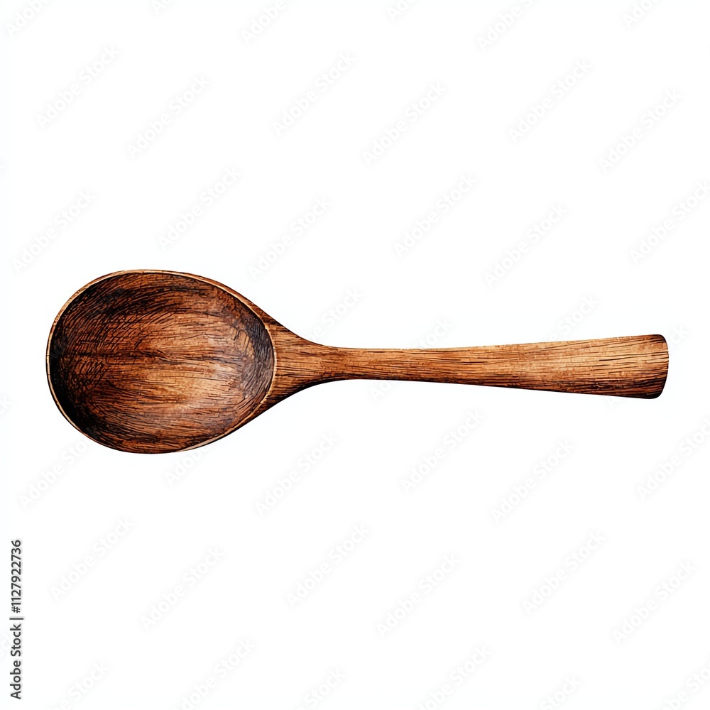 A wooden spoon with a smooth finish, ideal for cooking and serving, showcasing natural grains and craftsmanship. A wooden spoon with a smooth finish, ideal for cooking and serving, showcasing natural grains and craftsmanship.