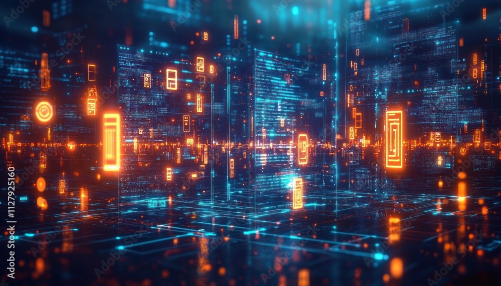 Fototapeta premium Vulnerability Risk Management and Security Patch Strategies for Information Technology and Network Protection