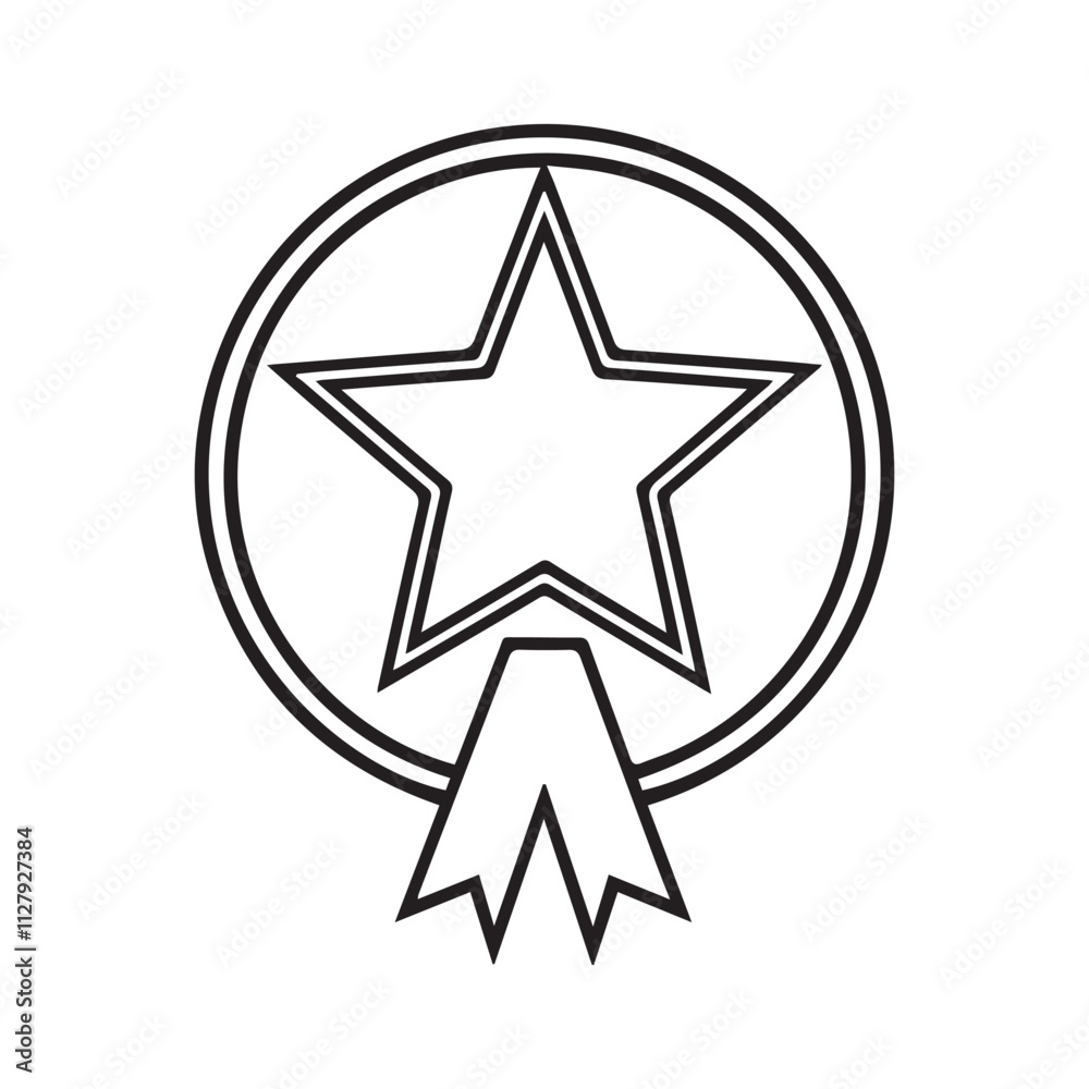 Abstract premium star silhouette vector design. Abstract premium star silhouette vector design.