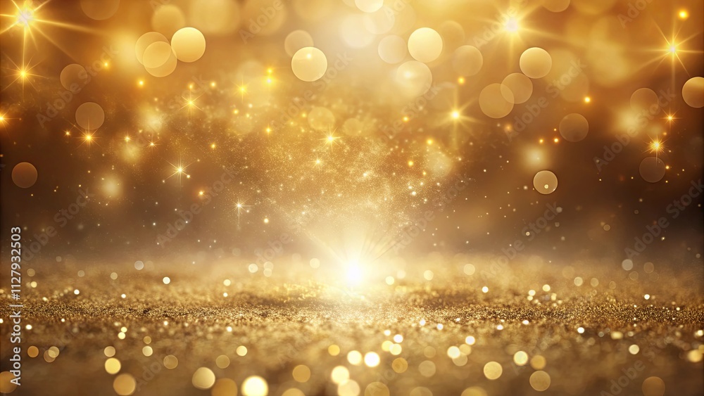 Golden Sparkle Background Festive Glitter and Shimmering Lights Golden Sparkle Background Festive Glitter and Shimmering Lights