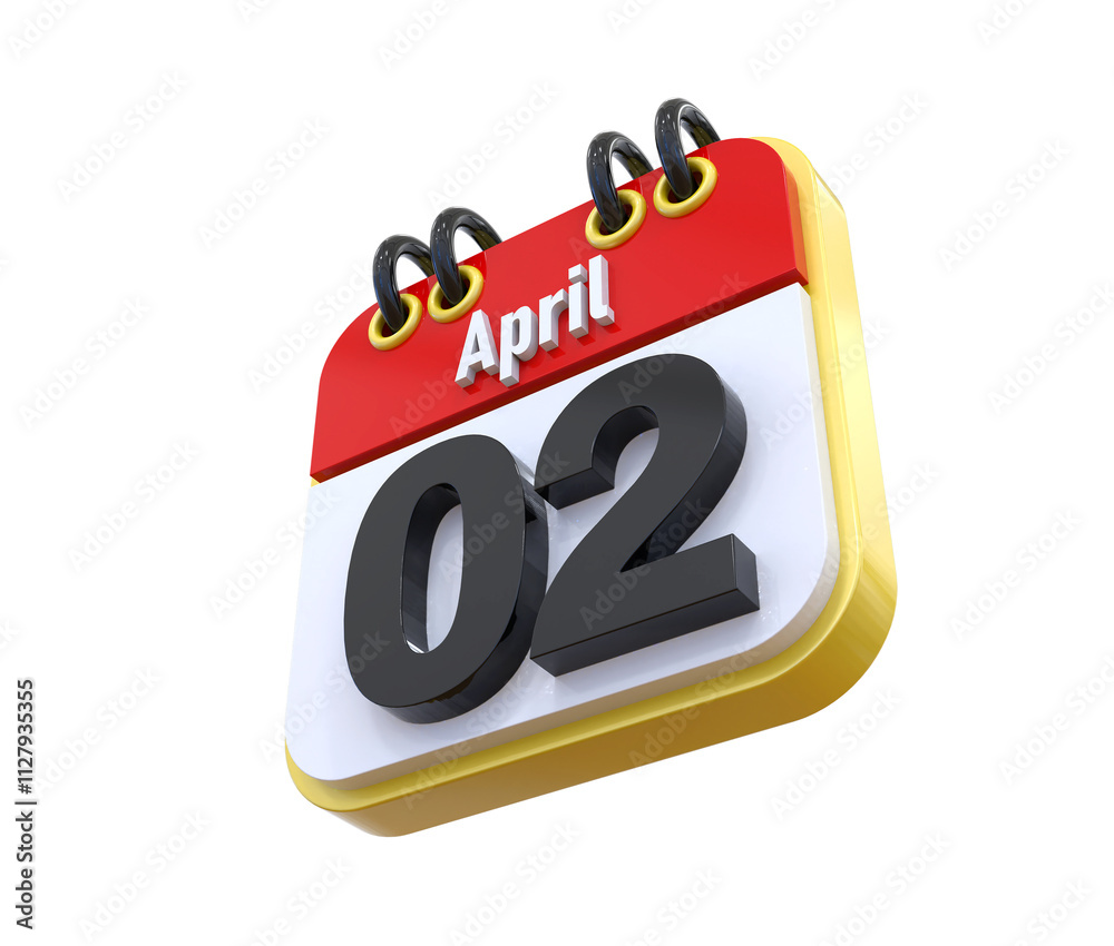 Calendar April Date 02 Calendar April Date 02