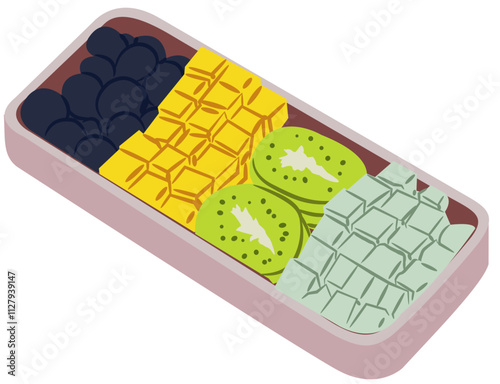 meal prep illustration