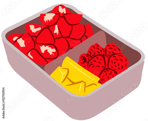 meal prep illustration