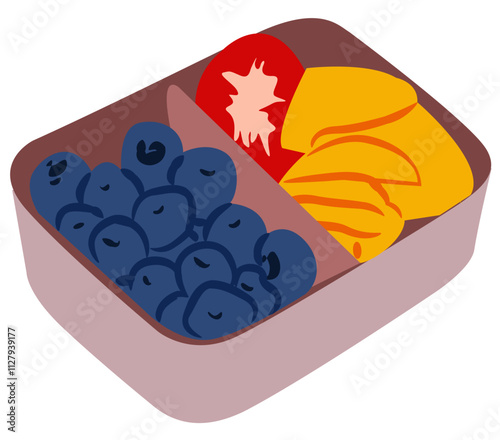 meal prep illustration