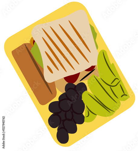 meal prep illustration