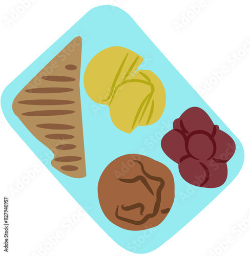 meal prep illustration