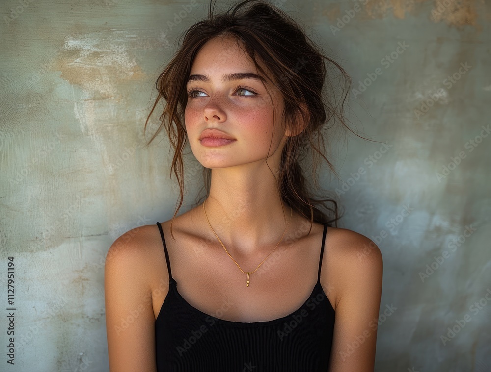 Asian Woman Beauty Skincare Bodycare Portrait Natural Light Elegance