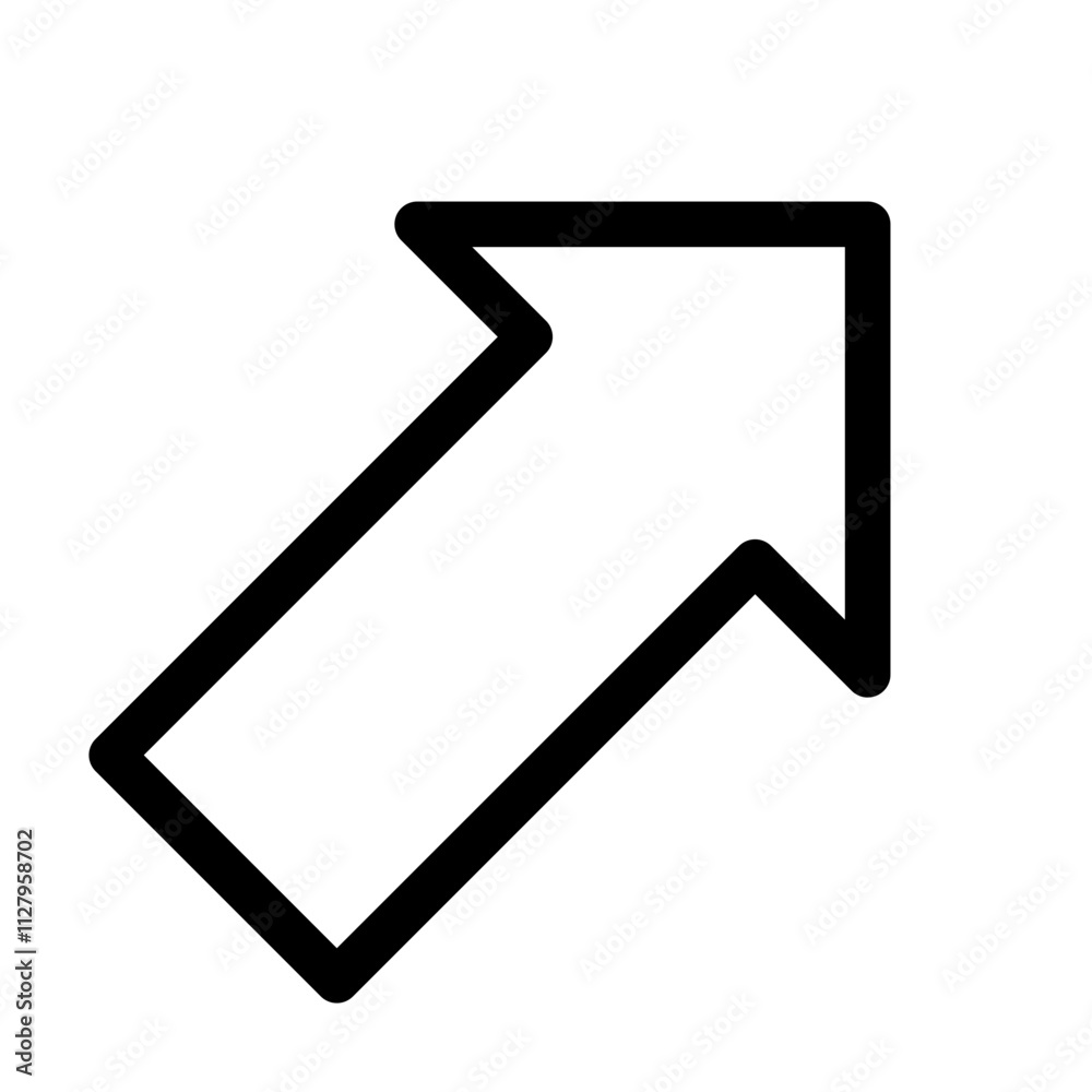 arrow thin style arrow thin style