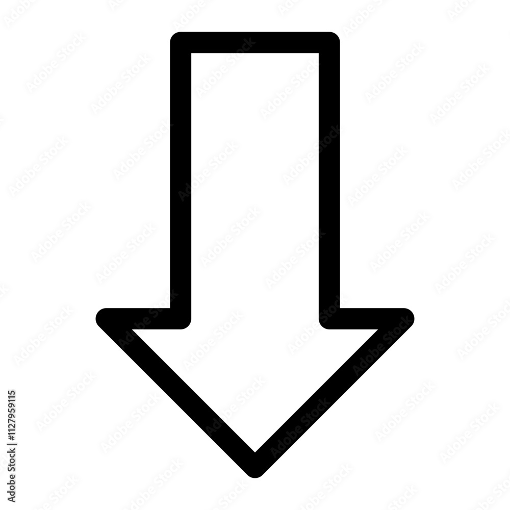 arrow thin style arrow thin style